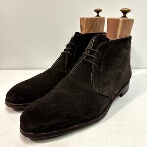 VERY GOOD Meermin Dark Brown Suede Chukka Boot UK 10.5 US 11.5